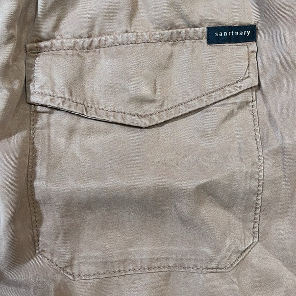 NWT Sanctuary Tencel Joggers in Praline Women's Medium M New Pants Brown Pockets - Picture 8 of 15